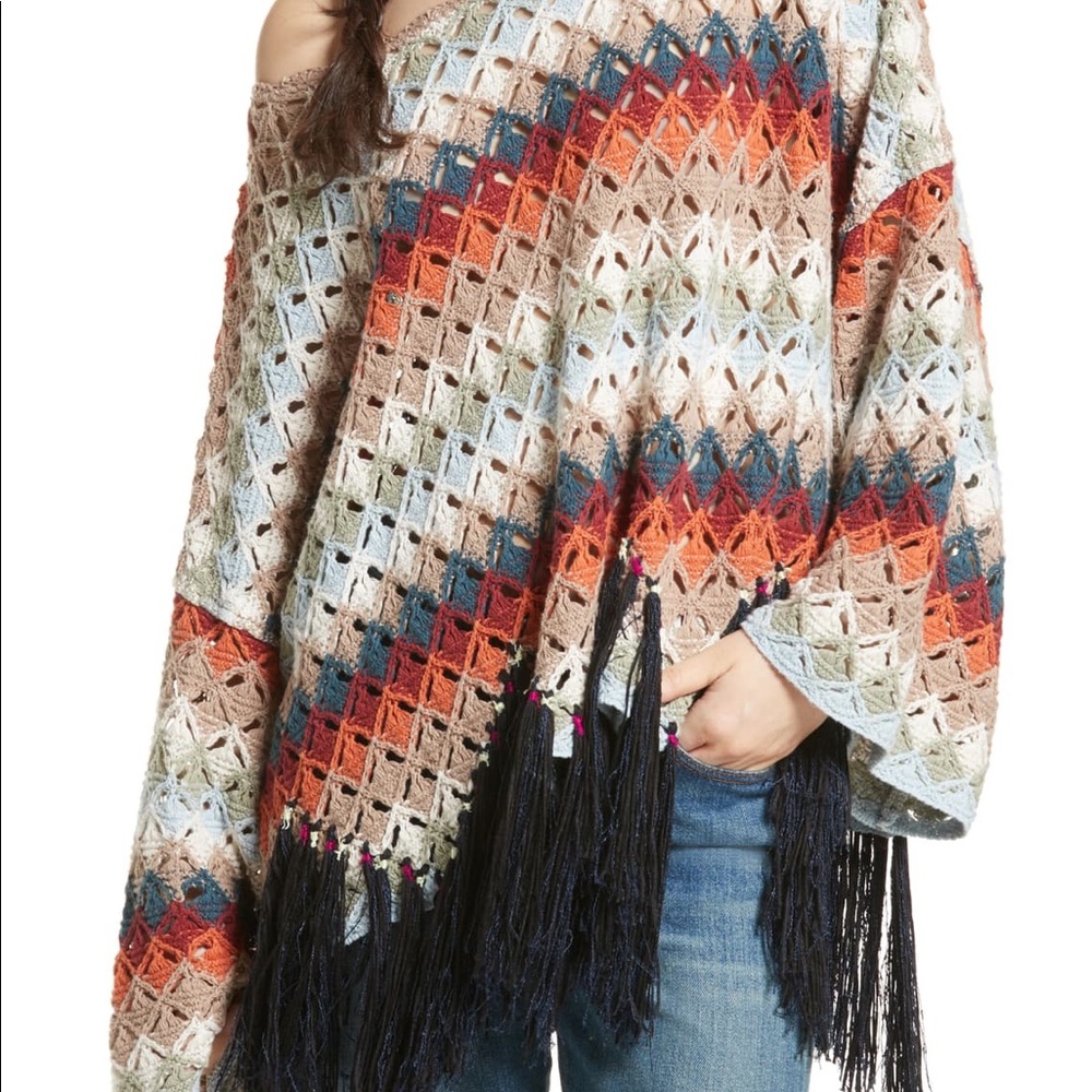 Free People Nadia’s Poncho - XS/S